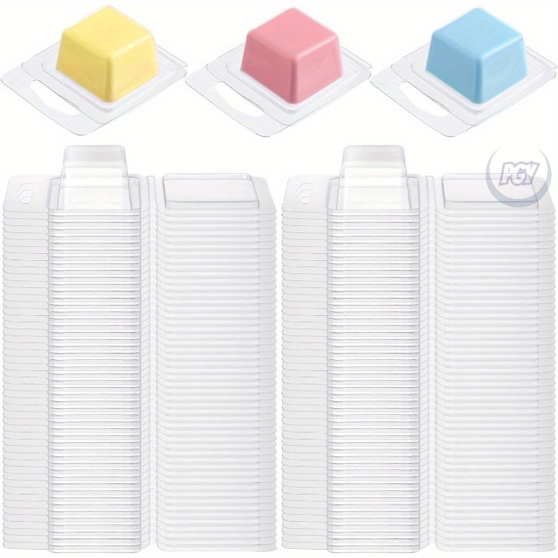 Candle Making Gel Wax - 20/50pcs Clear Plastic Wax Melt Molds