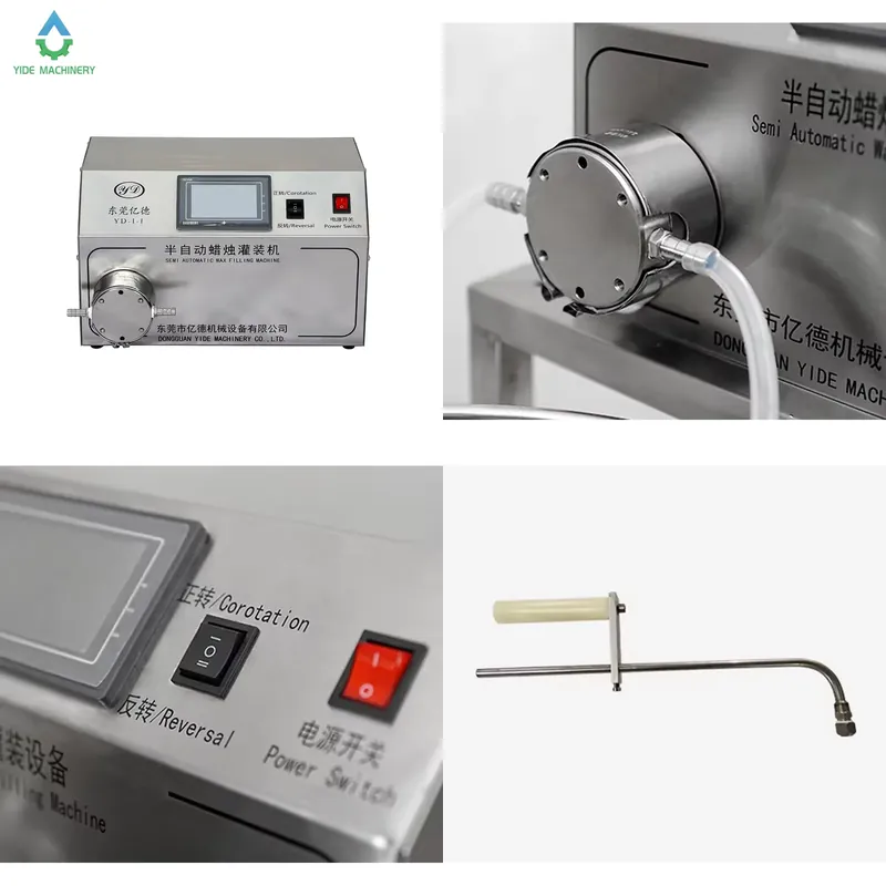 Candle Making Gel Wax - 2026 CE Semi Automatic Candle Wax