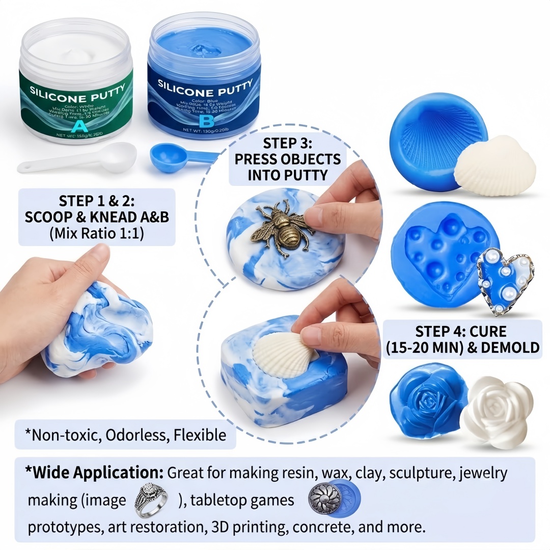 Silicone Putty Mold Making Sup - đánh giá và giá Candle Making Items