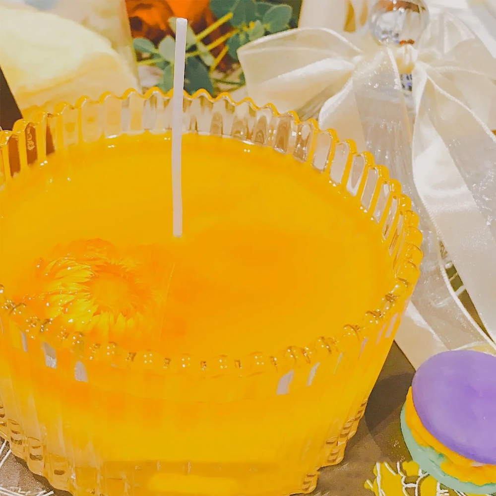 200g Yellow Clear Gel Jelly Wa - đánh giá và giá Candle Making Gel Wax