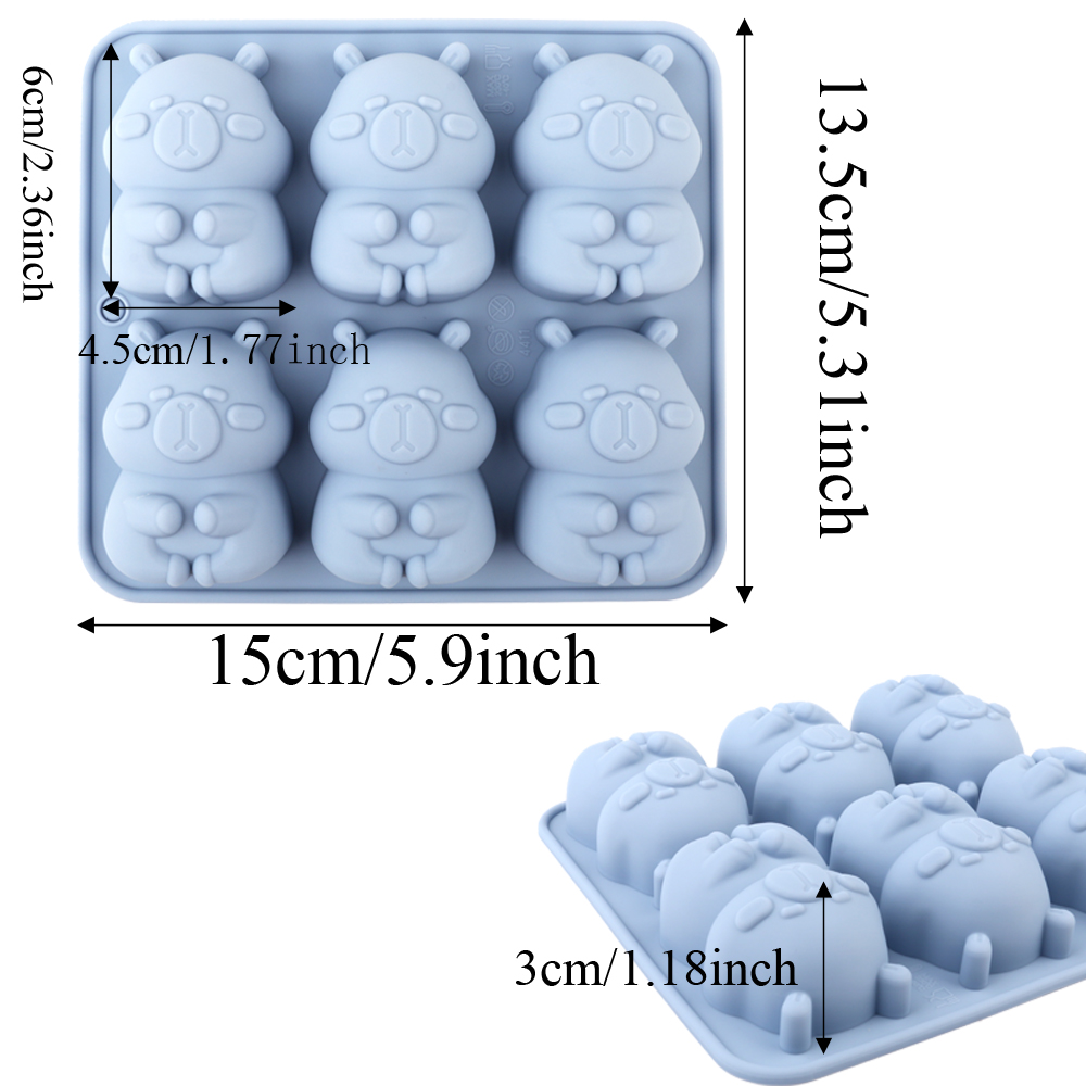 1 Silicone Cake Mold in the Sh - đánh giá và giá Candle Making Items