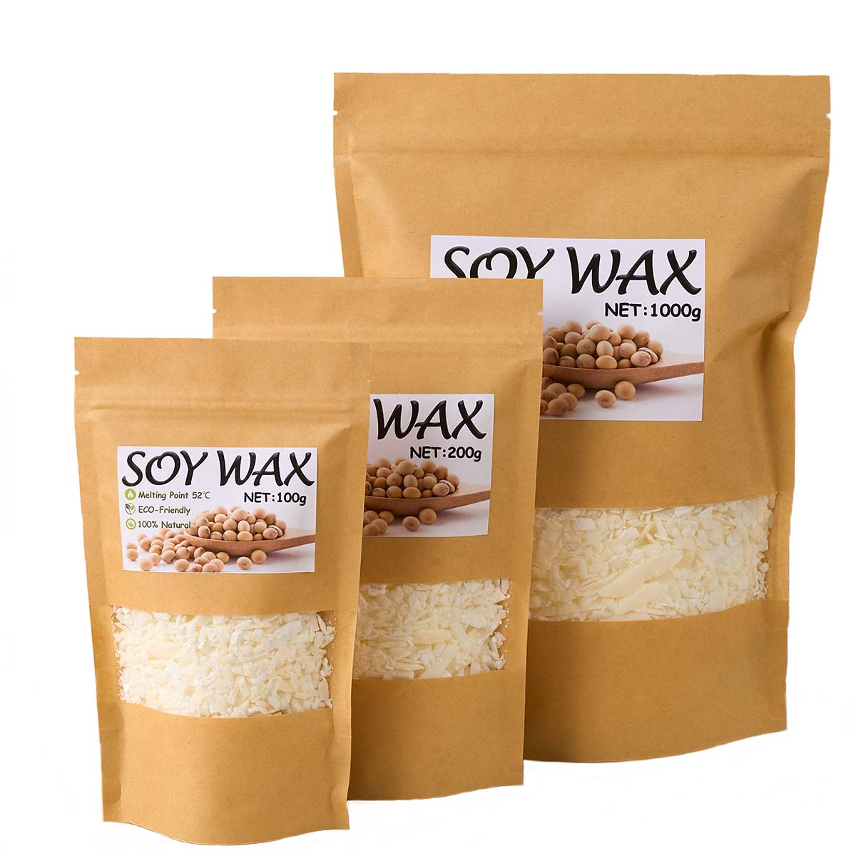 1 Pounds Pure White Soy Wax Fo - đánh giá và giá Candle Making Items