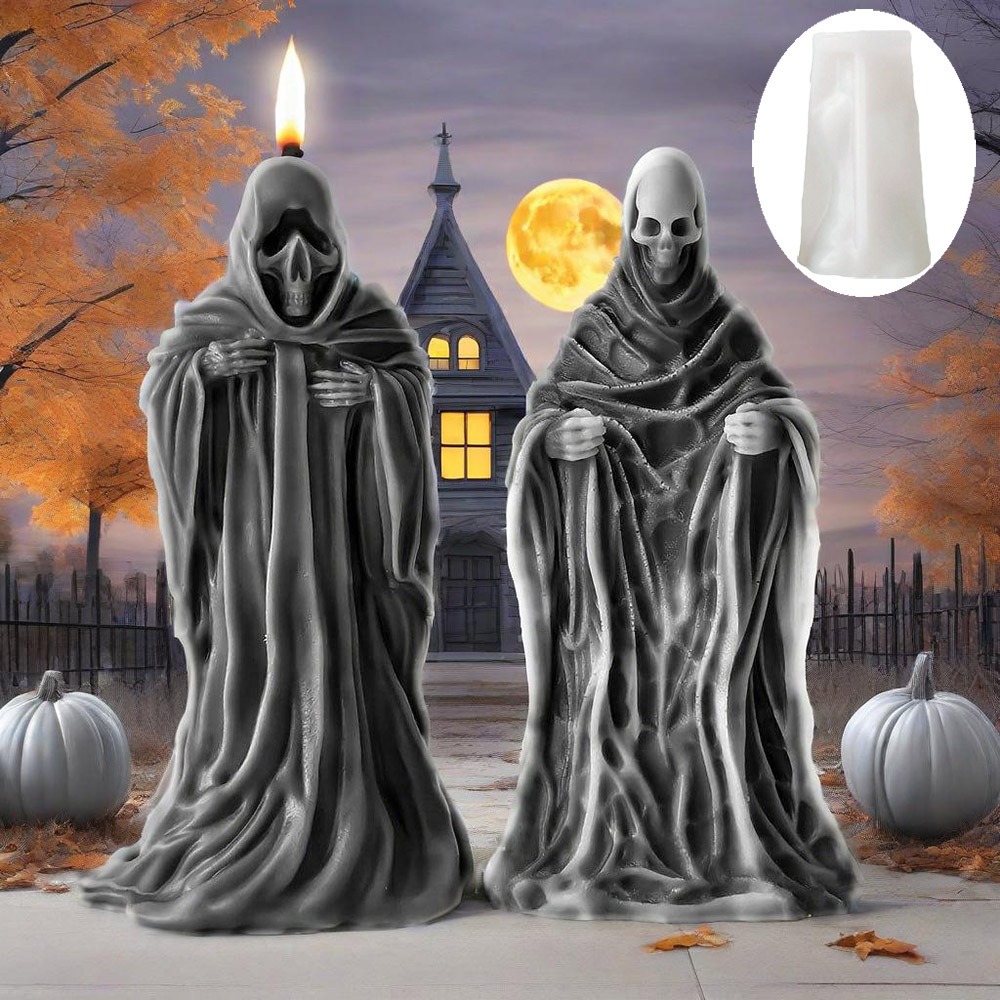 3D Skeleton Scent Candle Silic - đánh giá và giá Candle Making Workshop