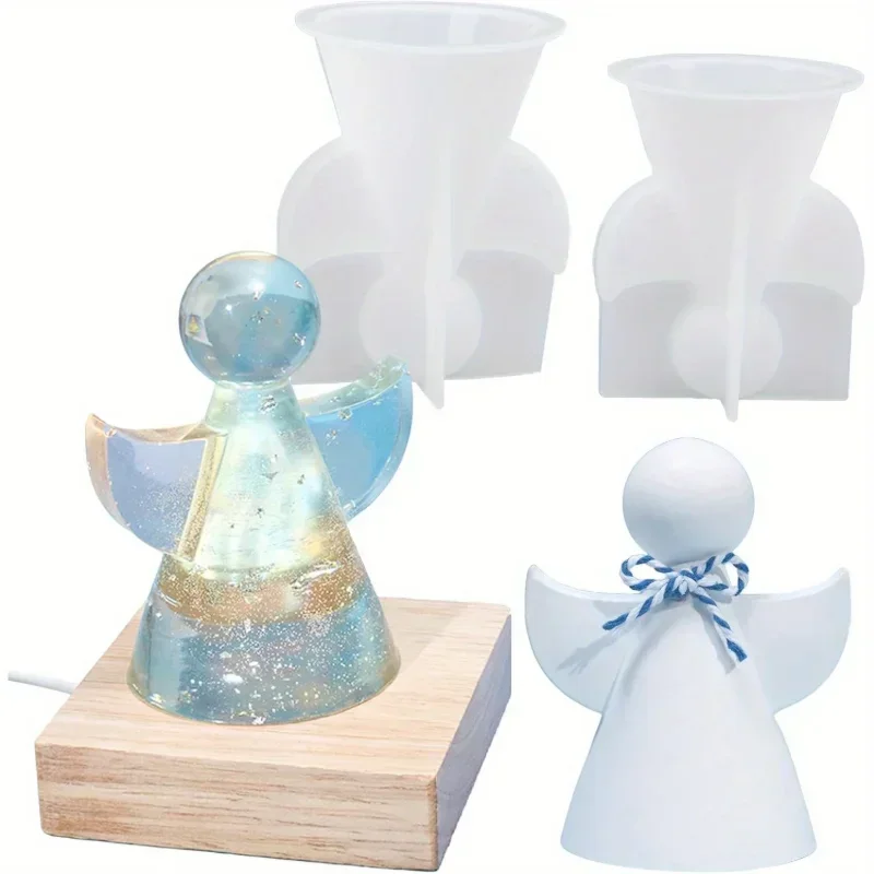 1Pack Silicone Angel Resin Mol - đánh giá và giá Candle Making Gel Wax