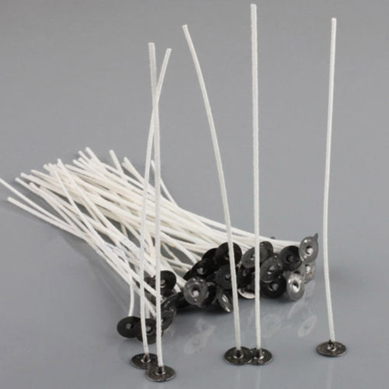 30pcs Candle Wicks Cotton Core - đánh giá và giá Candle Making Workshop