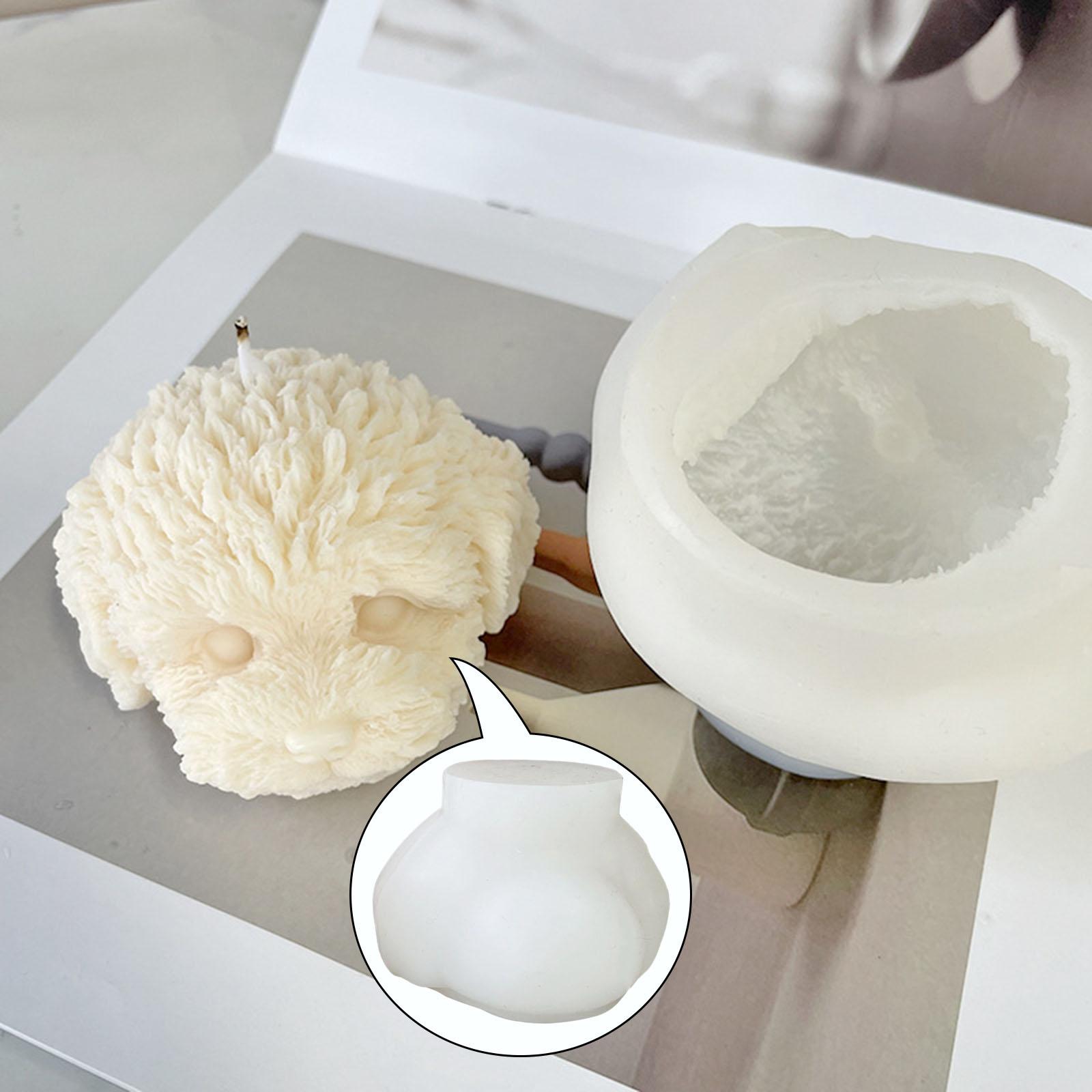Teddy Head Candle Silicone Mol - đánh giá và giá Candle Making Gel Wax
