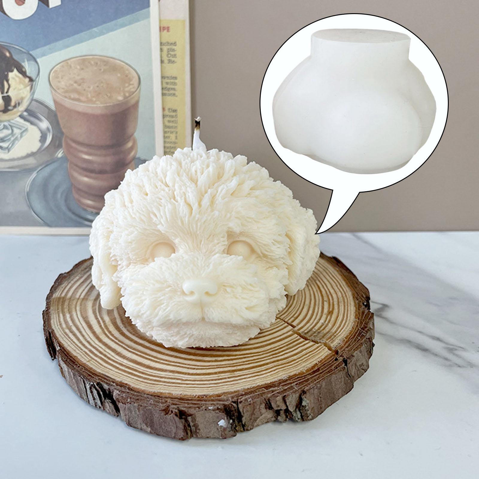 Teddy Head Candle Silicone Mol - đánh giá và giá Candle Making Gel Wax