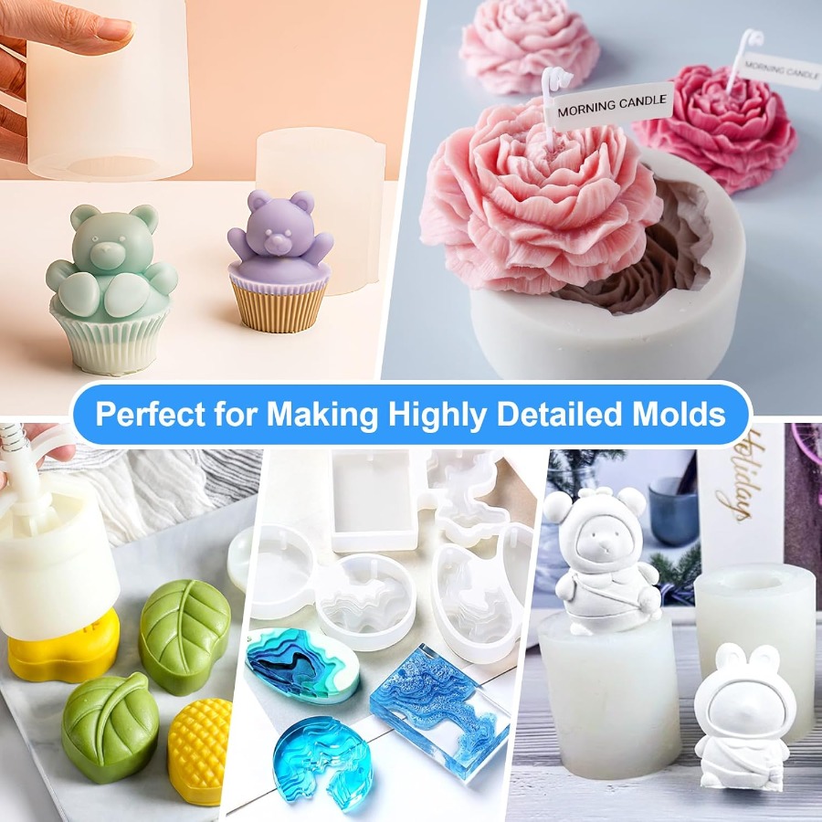 Silicone Mold Making Kit, 38.8 - đánh giá và giá Candle Making Items