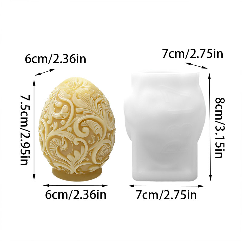 Gilded Baroque Easter Egg Cand - đánh giá và giá Candle Making Workshop
