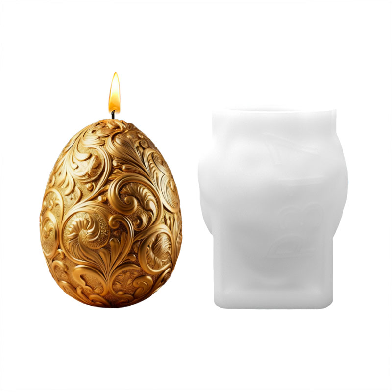 Gilded Baroque Easter Egg Cand - đánh giá và giá Candle Making Workshop